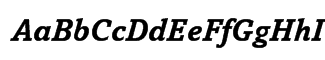 Font: Amasis Bold Italic Font