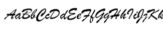 Font: Brush Script Font