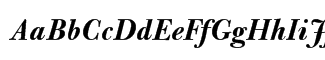 Bulmer Bold Italic Font