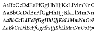 Font: Dante Font Family (4 fonts)