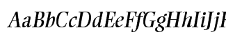 Font: Ellington Italic Font