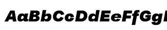 Font: Endurance Pro Black Italic Font