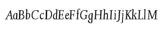 Font: Joanna Italic Font