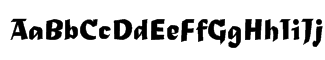 Font: Matura Regular Font