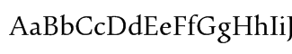 Font: Pescadero Pro Regular Font