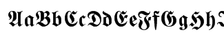 Font: Wittenberger Fraktur Bold Font