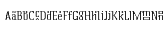 Font: Zeitgeist Crazy paving Font