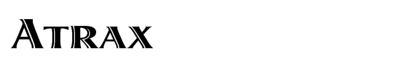 Atrax Regular Font
