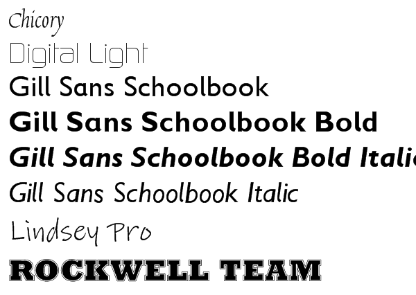 Ascender Back To School Font Pack
