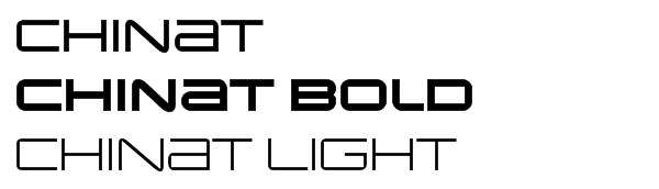 Chinat Font Family (3 fonts)