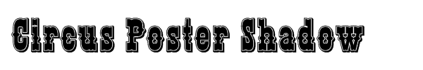Circus Poster Font